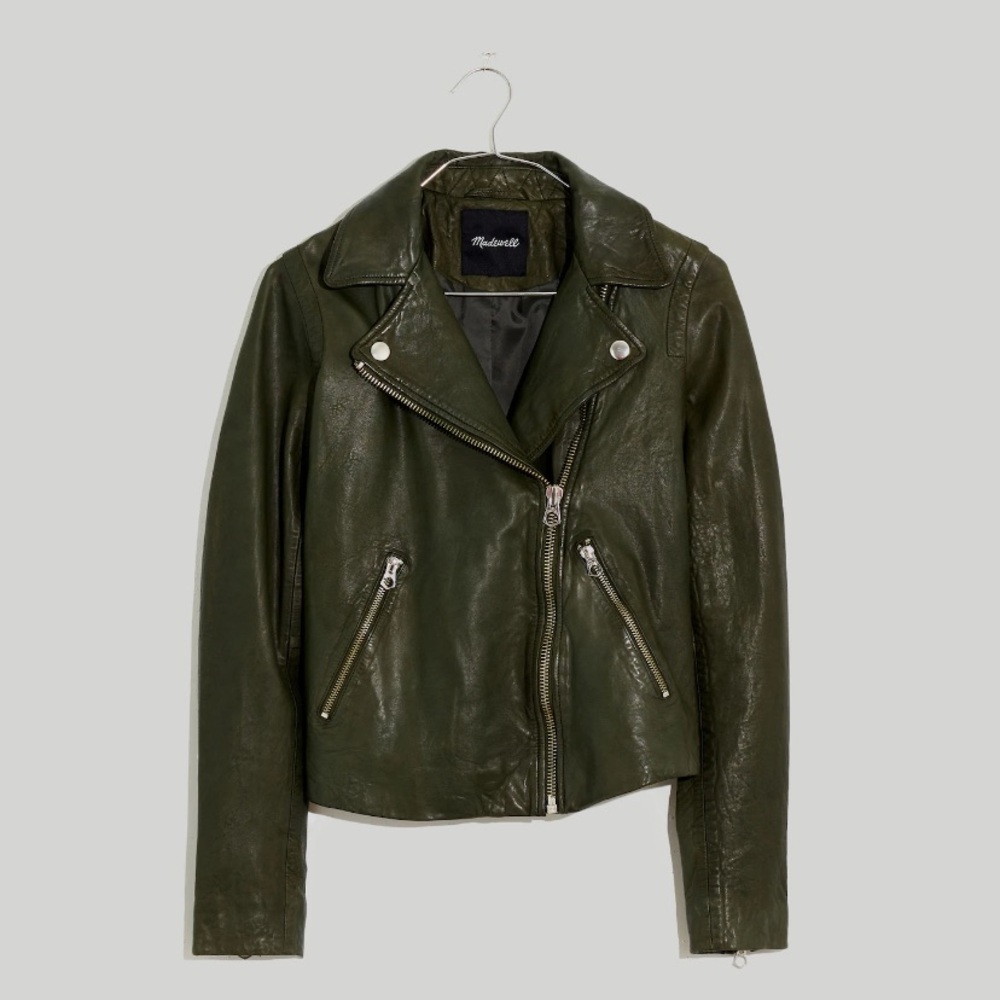 Madewell Leather Motorcycle Jacket